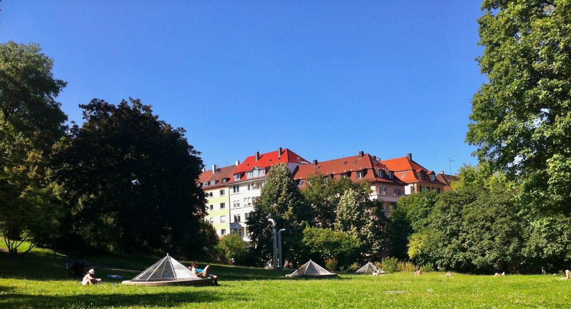 Zimmer Mit Parkblick Stuttgart Exterior foto